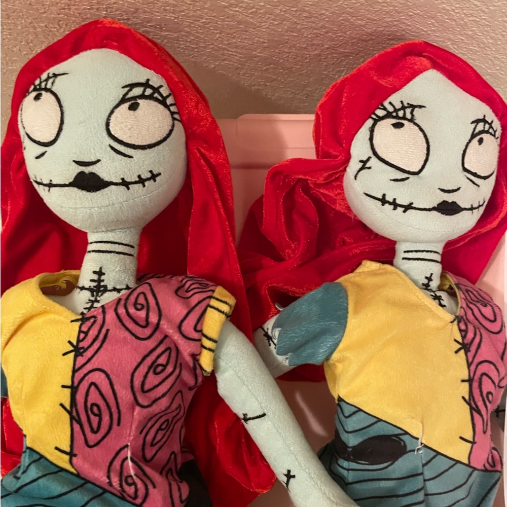 DISNEY The Nightmare Before Christmas Sally Plush Dolls Characters LARGE size X2